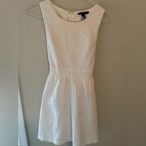 Eyelet dress